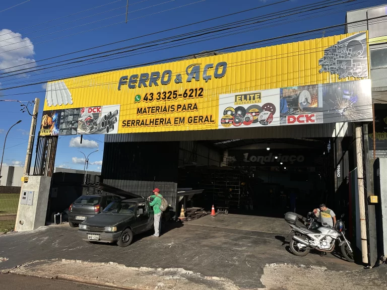 Fachada da HM Metais em Londrina/PR